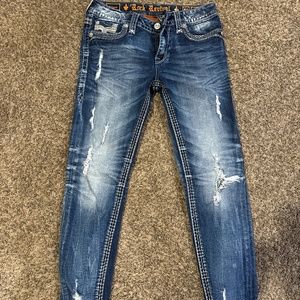 Rock revival skinny jeans
